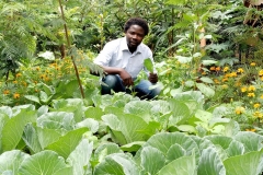 philip munyasia in Amani (peace) garden
