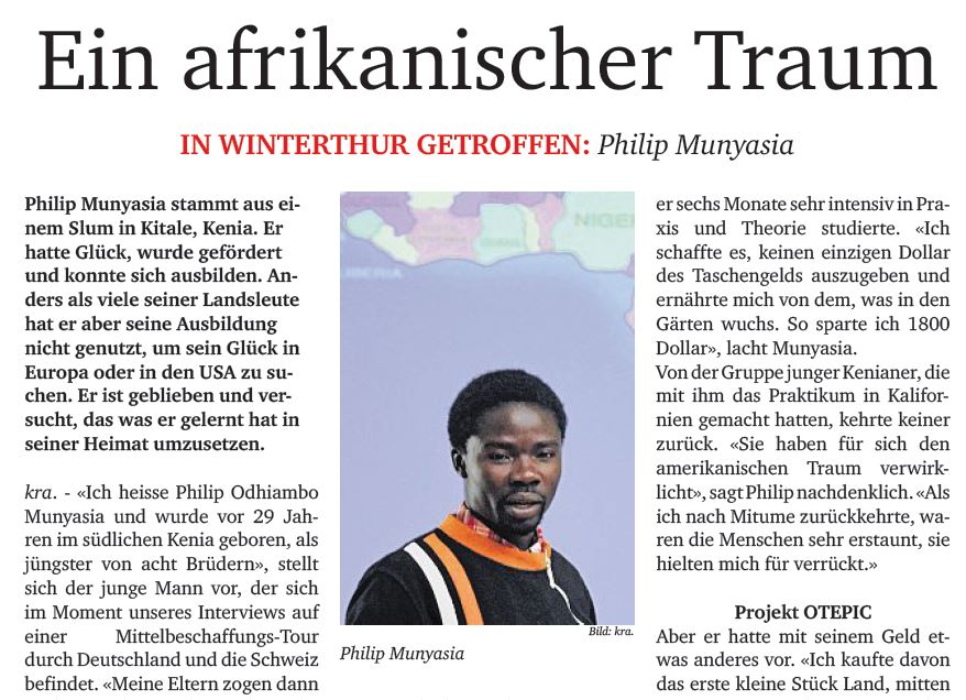 An African dream | Ein afrikanischer Traum