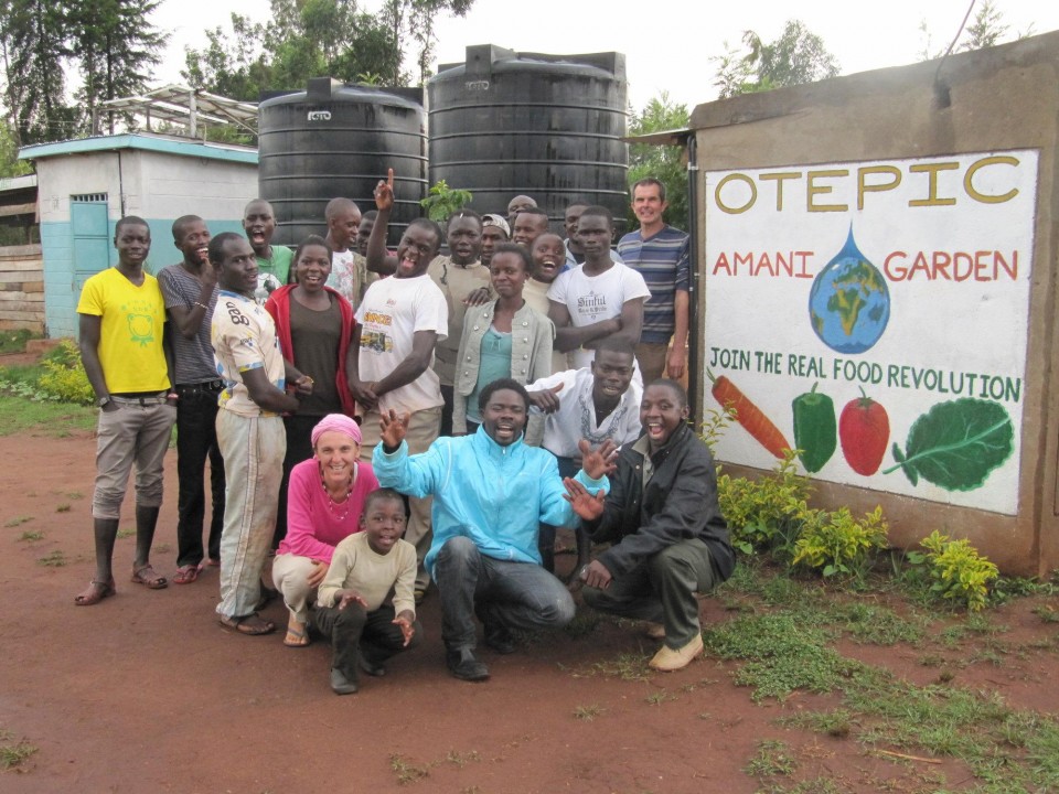 OTEPIC to support orphaned childrens home to have gardens and alternative energy