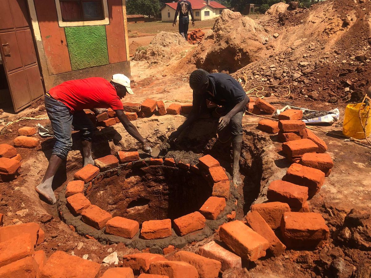 Another drinking water well is created